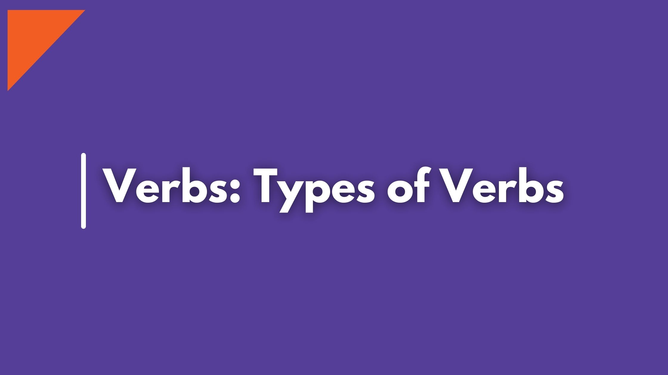 What are the seven rules for forming verbs?